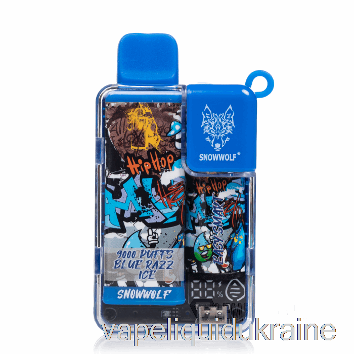 Vape Ukraine Snowwolf Easy Smart EA9000 Disposable Blue Razz Ice